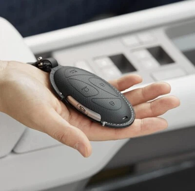 [H Genuine]Hyundai  2024 SANTA FE Smart Key Leather Case Key Holder Accessories - Image 1 of 2