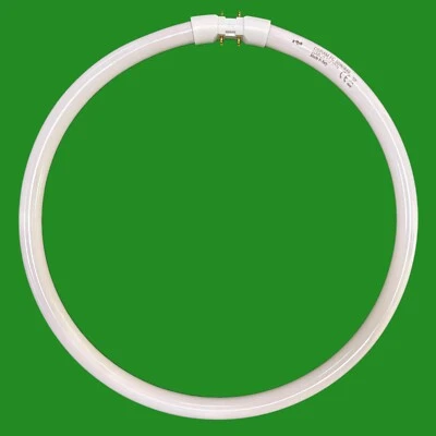 55W OSRAM 2GX13 4 Pin T5 FC Circular 300mm Lamp Fluorescent 4000K Light Bulb - Image 1 of 4