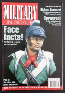 Military In Scale Magazine #91 June 2000 - Face Facts! Sculpting - Picture 1 of 2