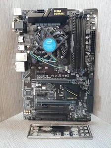 Carte mère i3-6100T @ 3,2 GHz 8 Go DDR4 GA-H170-HD3 CPU Ram Combo testé EQ1903 - Photo 1/8