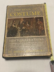2 BOOK SLIPCASE SET-THE BOOK OF COSTUME-3000 ILLUS-MILLIA DAVENPORT - Picture 1 of 15
