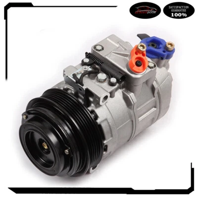 Compresor de aire acondicionado apto para Mercedes Benz E320 E420 Chrysler Dodge 0002302011 Foto 1 de 4