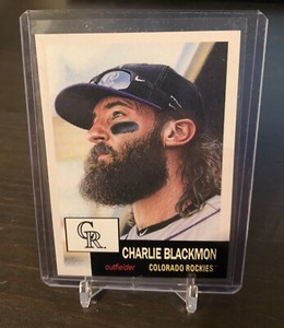 2018 Topps Living Set Charlie Blackmon #31 Rockies
