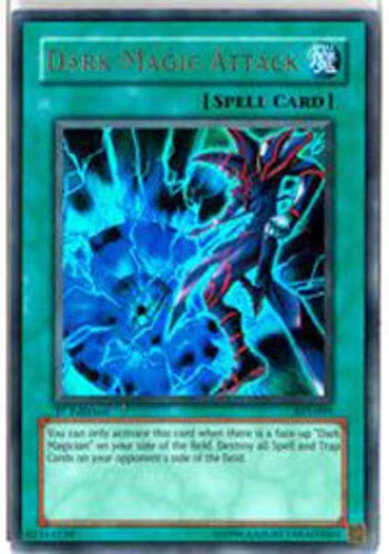 Dark Magic Attack - AST-095 - Ultra Rare - 1st Edition x1 - Heavily Played - Image 1 of 1