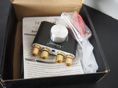 Nobsound NS-10G Mini Bluetooth Power Amplifier Bass HiFi Stereo Audio Amp 50W*2 - Image 1 of 3