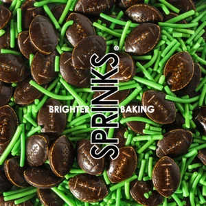 AFL Football Sprinkles By Sprinks for cakes cup cakes muffins decorations - Bild 1 von 3