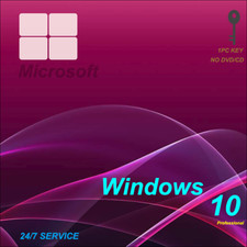 WINDOWS 10 PRO 32 / 64 BIT WIN 10 GENUINE LICENSE ORIGINAL ACTIVATION KEY