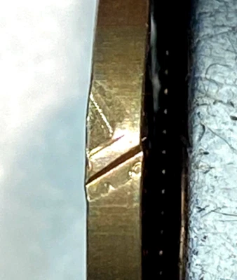 1962 Proof Jefferson Nickel Amazing Twice Struck Edge Error CHRC - Image 1 of 4