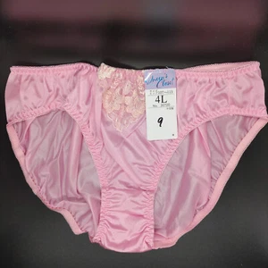 US SIZE XL SHINY NYLON TRICOT PANTIES from Japan - Picture 1 of 4