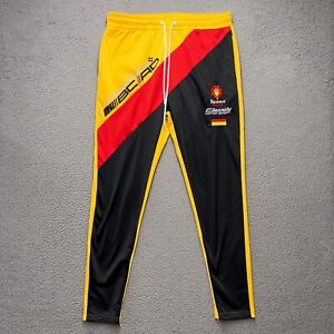 Eternity BC/AD Jogger Sweatpants Mens 2XL Yellow Black Red Motorsport Tapered