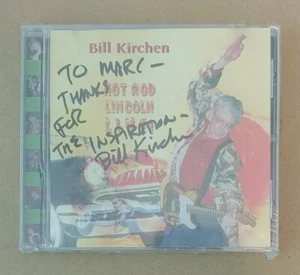 AUTOGRAPHED Bill Kirchen: Hot Rod Lincoln Live! VIP PASS (1997 Hightone)1PudvdAA - Picture 1 of 2