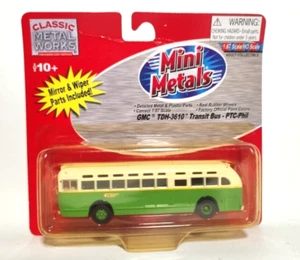 HO Transit Bus PTC Phil 1947 1948 GMC TDH 3610 CMW Mini Metals 323058 1:87 Scale - Picture 1 of 2