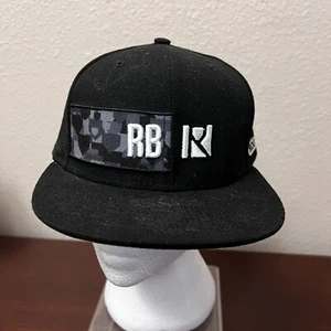 "GORRA DE BÉISBOL DE RUTINA NEGRA SOMBRERO RB R CAMPO BILL Talla 7,25""" - Imagen 1 de 4