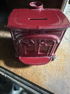 Vermont Castings Cast Iron Coin Still Bank Defiant Holzofen repariert - Bild 1 von 5