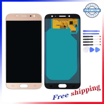 OLED For Samsung Galaxy J7 Pro 2017 J730G J730GM LCD Touch Screen Gold - Image 1 of 3