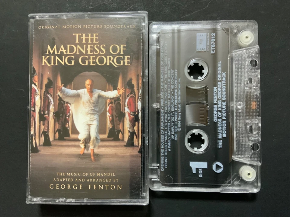 Madness of King George Original Soundtrack by George Fenton [Audio Cassette] Foto 1 de 1