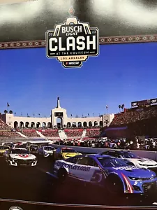 2023 NASCAR BUSCH LIGHT CLASH COLISEUM PROGRAM 75 YEARS OF NASCAR!! 128 PGS - Picture 1 of 1