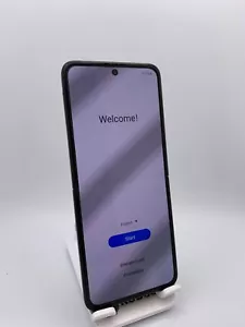 Samsung Galaxy Z Flip3 - 128 GB - Phantom Black (Unlocked) - Fair Cond. - Picture 1 of 7