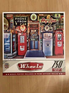Puzzle 750 Teile - Master Pieces - aus USA Amerika - Wheels Classic Gas Station - Bild 1 von 6