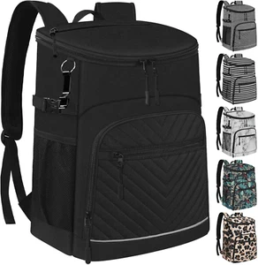 Cooler Backpack Insulated Leakproof Waterproof Backpack Cooler Bag 30/45 Cans, L - Picture 1 of 6