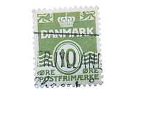 Stamp Denmark 10