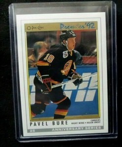 1992-93 O-Pee-Chee 25th Anniversary Pavel Bure Hockey Card LOT 241