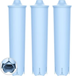 EcoAqua Replacement Filter Compatible with Jura Clearyl/Claris Blue - Pack of 3 - Picture 1 of 15