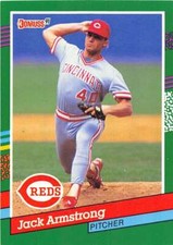 1991 Donruss #571 Jack Armstrong NM-MT Reds
