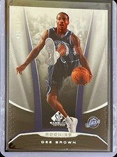 2006-07 Upper Deck SP Game Used: Dee Brown - Rookie - Numbered /999