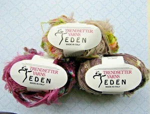 Trendsetter Eden Yarn - New - Discontinued - Three Color Choices - Picture 1 of 7