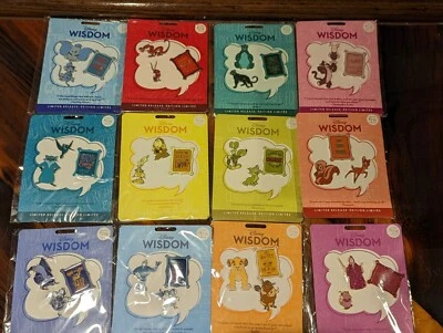 Disney Store Wisdom Pin COMPLETE Set Including Dumbo--36 pins total - Image 1 of 4
