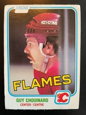 Guy CHOUINARD 1981-82 O-Pee-Chee Hockey OPC #33 Calgary Flames