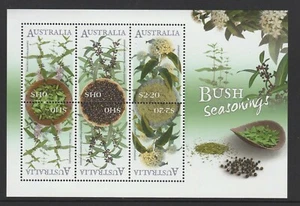 AUSTRALIA 2022 - TEMPORADA DE ARBUSTOS Minihoja Estampillada sin montar o nunca montada - Plantas, Cocina - En stock ahora - Imagen 1 de 1
