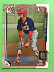 2015 Bowman Edmundo Sosa #BP95 Paper - Picture 1 of 2