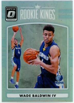 2016-17 Donruss Optic Rookie Kings Silver Prizm Wade Baldwin IV #14 - Image 1 of 2