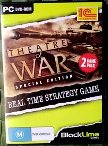 PC DVD-ROM GAME: THEATRE OF WAR (special edition) 2 GAME PACK - X-BOW SOFTWARE. - Picture 1 of 3