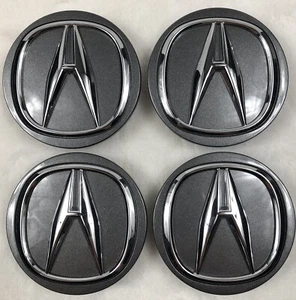 Set of 4 OEM 2023-2025 Acura Integra Center Caps 44732-3S5-A91 - Picture 1 of 9