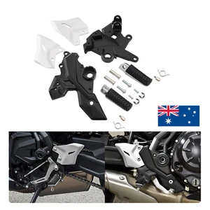 Front Driver Footrests Footpegs Brackets Kawasaki Z650 Ninja 650 Z650RS 2017-23 - Picture 1 of 5