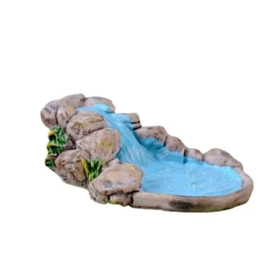 HO/OO Scale High Mountain Flow Water Miniature Garden Landscape Scenery Model - Image 1 of 4