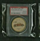 1961 Jello Car Coins "1931 CADILLAC" #106 Slabbed PSA 6 Excellent to Mint! RARE!