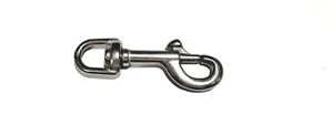 12 Stainless Steel Swivel Bolt Snap Hooks, 1/2" X 3-1/4" - Picture 1 of 1