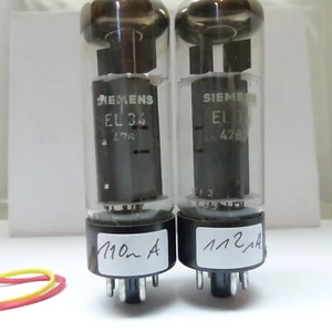Matched Mullard Blackburn EL34 - Xf3 B... Code NOS O-Getter 6CA7 04 - Bild 1 von 3