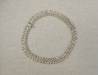Vintage ankle bracelet/anklet faceted metal screw clasp kuchi bellydance ethnic
