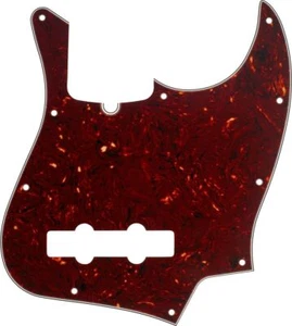 Genuine Fender American Standard Jazz Bass Pickguard 10-Hole, TORTOISE SHELL - Picture 1 of 1