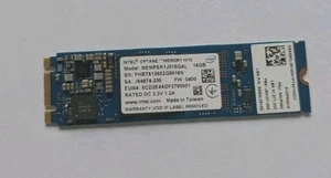 Intel Optane Memory SSD M.2 2280 16GB MEMPK1W016GA PCIe 3.0 3D Xpoint NVMe - Picture 1 of 1
