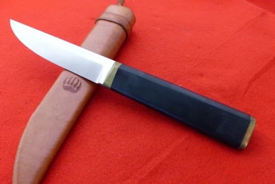 Hackman Finland 8-5/8" Tapio Wirkkala Fixed Blade Sheath Knife MINT - Image 1 of 4