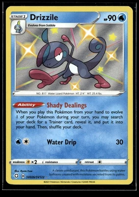 Drizzile Shiny Holo Rare Shining Fates: Shiny Vault SV026/SV122 NM - Image 1 of 2