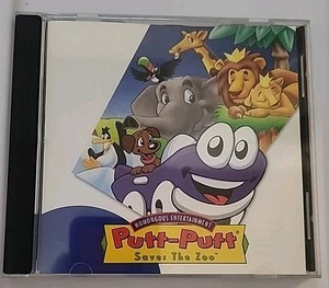 Putt-Putt Saves the Zoo Computer Game Windows PC CD-ROM Original 1995 - Picture 1 of 4