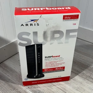 Arris SURFboard T25 DOCSIS 3.1 Gigabit Cable Modem Dual-Band with Xfinity Voice - Picture 1 of 6