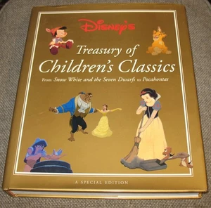 Disney 1997 Schatzkammer der Kinderklassiker 22 illustrierte Kurzgeschichten Hardcover - Bild 1 von 6